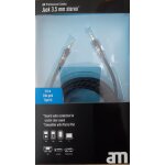 Klinkenkabel, 3m, Textil, AM Denmark AM75313 Professional, Stereo, NEU