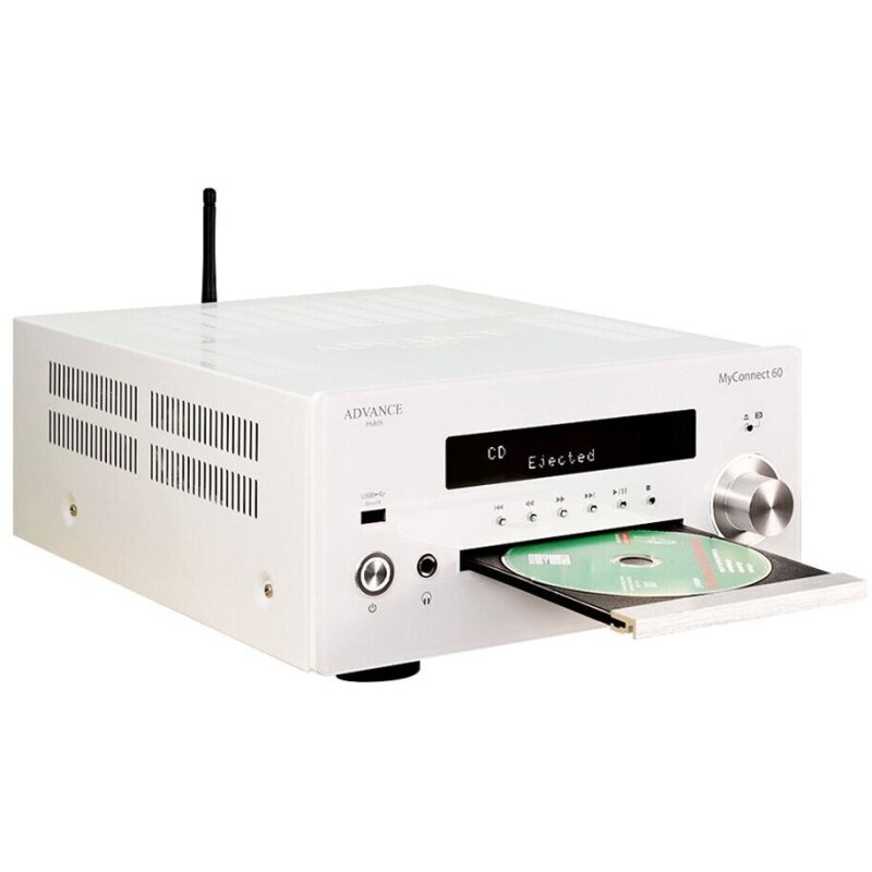 All-in-One Verstärker CD WLAN BT DAB+ HDMI, weiss, Advance Paris myConnect60, NEU