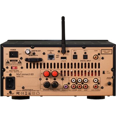All-in-One Verstärker CD WLAN BT DAB+ HDMI, weiss, Advance Paris myConnect60, NEU