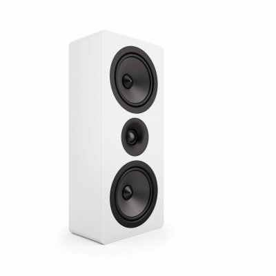 On-Wall Lautsprecher, 120 W flach Heimkino, weiß, Acoustic Energy, AE105 NEU