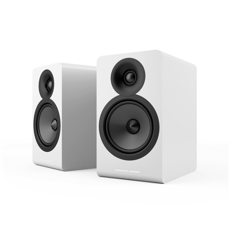 2-Wege Regallautsprecher 120W, HiFi Kompakt, Paar, AcousticEnergy, AE100² NEU