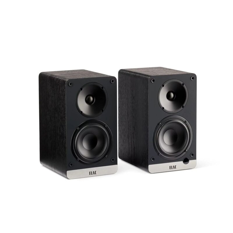 ELAC Debut ConneX DCB41 Aktiv Lautsprecher  HDMi | USB | Phono | BT Schwarz  (1 Paar)