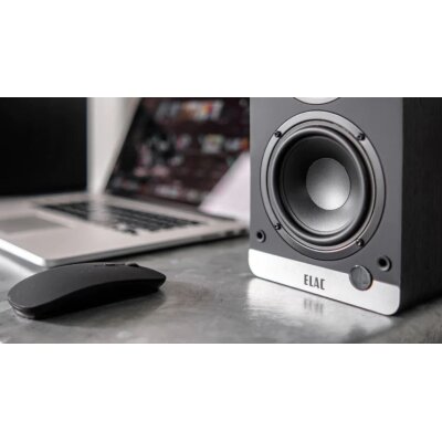 ELAC Debut ConneX DCB41 Aktiv Lautspreher HDMi | USB | Phono | BT  Walnuss  (1 Paar)
