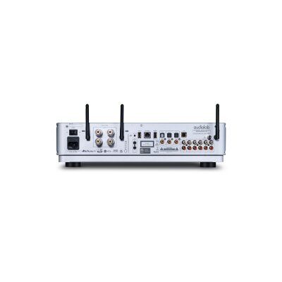 audiolab OMNIA All-in-One System  Vollverstärker mit CD silber