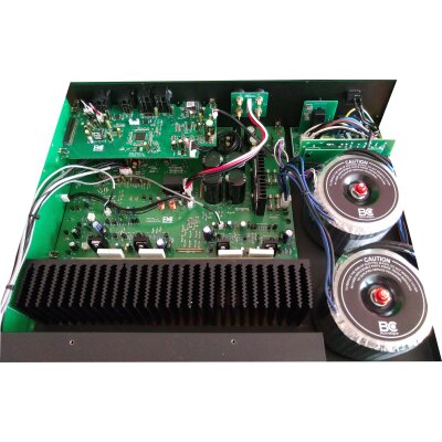 Bluetooth Audio Verstärker, Phono MM, DAC, BC Acoustique EX-234, Schwarz, NEU