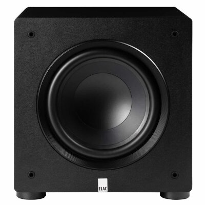 aktiv 10" Subwoofer Elac PS500-SB, seidenmatt, schwarz