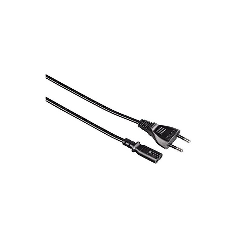 Hama Netzkabel 1,5m (Eurostecker) 2er Set