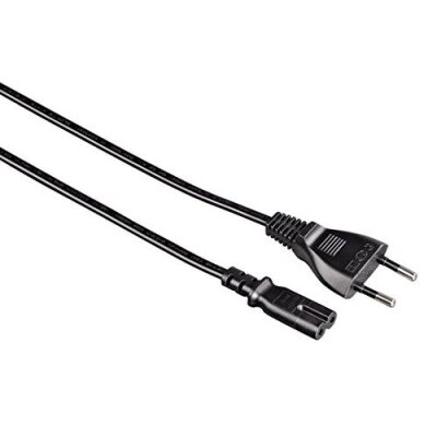 Hama Netzkabel 1,5m (Eurostecker) 2er Set