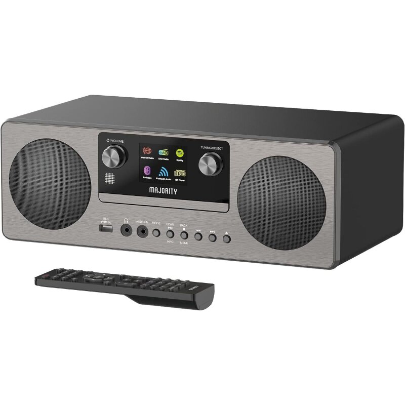 CD Music System DAB Internet Radio, Spotify, Majority Humboldt, GEPRÜFT - GUT