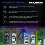 Dashcam 4k, Silber 3 Zoll HD IPS Touchdisplay,Nextbase 622GW, WIE NEU