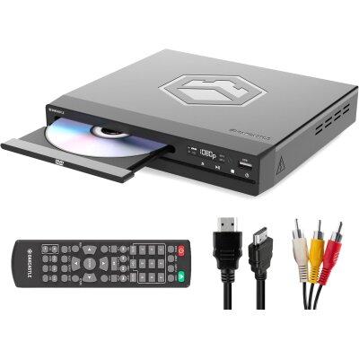 DVD-Player,Region Free, HDMI + RCA,CD,USB,...