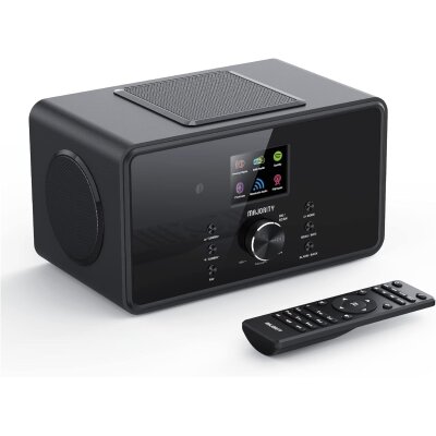 WLAN Internet-Radio, Küchenradio,DAB, BT,2.1, Majority Bard,schwarz, WIE NEU