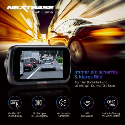 GPS-Dashcam mit Wi-Fi, Parkmodus, Nextbase 422GW Dashcam (GEPRÜFT)