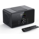 WLAN Internet-Radio, Küchenradio,DAB, BT,2.1, Majority Bard,schwarz,GEPRÜFT- GUT