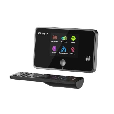 Tuner DAB Radio, Internet,FM, BT,Opt, Majority Robinson...