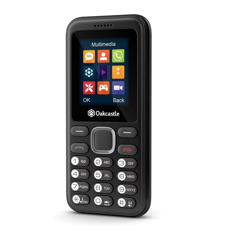 Seniorentelefon Tastenhandy,Dual SIM, Mp3 Player+Radio, Oakcastle F100, GEPRÜFT