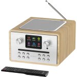 CD Internetradio. DAB+, BT, Fernbedienung, Majority Homerton 2, Oak, GEPRÜFT