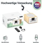 CD Internetradio. DAB+, BT, Fernbedienung, Majority Homerton 2, Oak, GEPRÜFT
