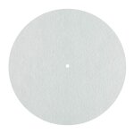 Filzmatte Weiß Antistatische Plattentellerauflage 12" – Dynavox PM2, NEU