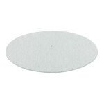 Filzmatte Weiß Antistatische Plattentellerauflage 12" – Dynavox PM2, NEU