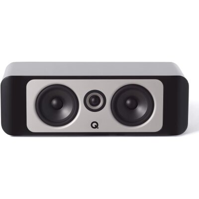 Q Acoustics Concept 90 Centerlautsprecher Schwarz Hochglanz
