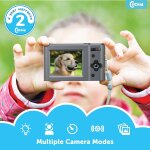 Digitalkamera 48MP 1080p Kinderkamera Set mit 32GB Stativ ClickID CAM20 WIE NEU