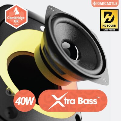 Bluetooth Karaokebox für Kinder, Licht, Mikrofon, Oakcastle PS100 GEPRÜFT