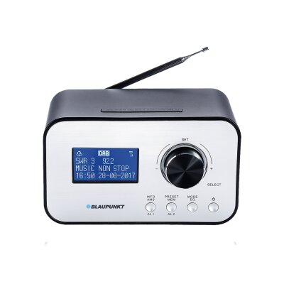 Radiowecker mit DAB+, Sleep Timer, USB- Laden, Blaupunkt...