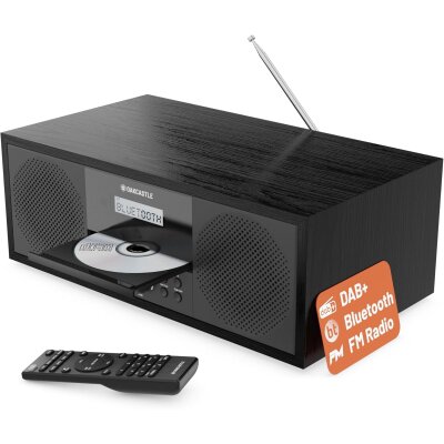 DAB+ CD Radio, Bluetooth, FM, USB,Fernbedienung,...