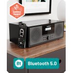 Radio mit CD, Kompaktanlage.UKW, Dab Radio, Bluetooth, OAKCASTLE DAB500, WIE NEU