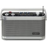 Roberts Radio Classic 954, Tragbares Radio, Silber , LW / MW / FM, Großer Lautsprecher für klaren Klang