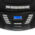 Kassettenradio, CD/MP3, BT, USB,AUX, Schwarz, Blaupunkt B120, GEPRÜFT - GUT