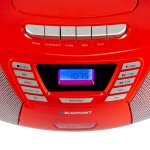 Kassettenspieler, CD/MP3, BT 4.2, USB,AUX,UKW, Rot, Blaupunkt B120, GEPRÜFT