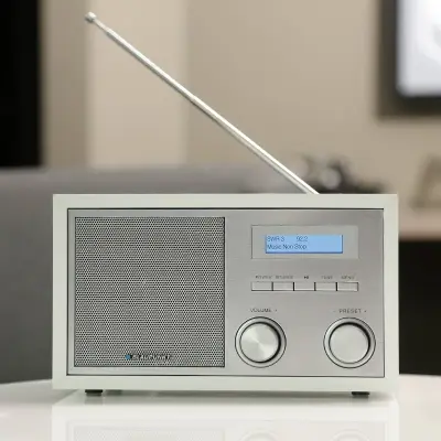 Radio Weiss, Nostalgie,Blaupunkt, Bluetooth, RXD180WH,...