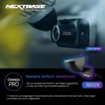 1080p Front & 720p Rear Dash-Cam, 140° Blickwinkel, Parkmodus, Nextbase 222XRZSD, WIE NEU