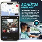 Nextbase Piqo 2K Dashcam Auto + 32GB SD Karte, Kompakte QHD Autokamera ohne Display, GEPRÜFT