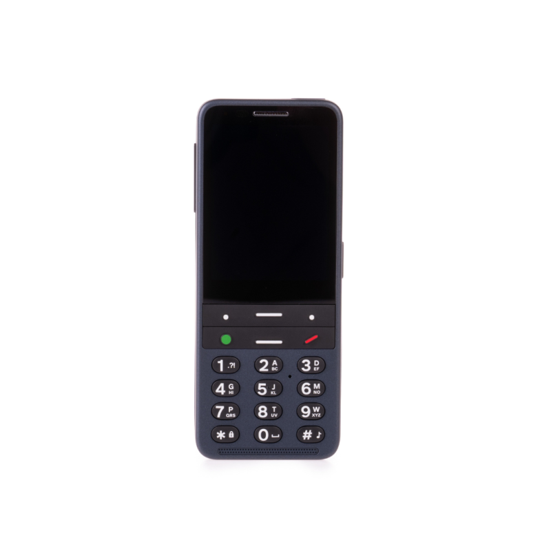 Blindenhandy Smartphone mit KI, Sprachein- und Ausg. Blindshell Classic 3 BLAU