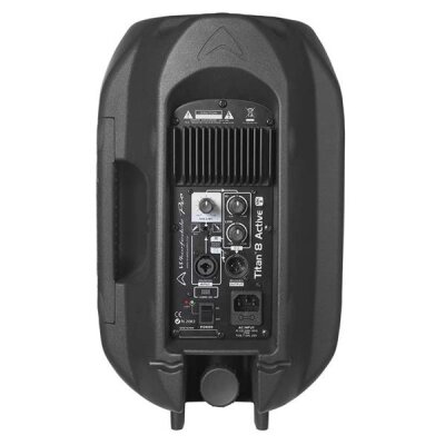 Aktiver 8″ PA Lautsprecher, wasserdicht, schwarz,...