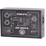 Passive DI Box XLR Klinke Ground Lift Pad 40dB Bühne Studio Topp Pro TDIP1