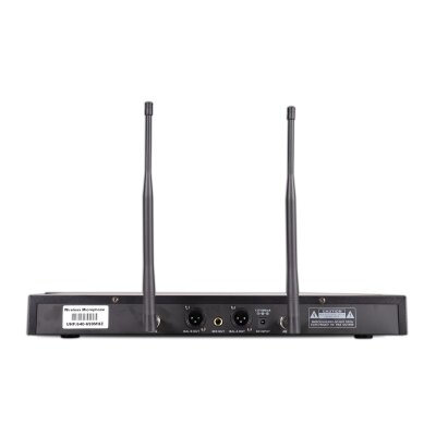Dual UHF Funkmikrofonset mit EQ & Reichweite, Wharfedale Pro WF-300, WIE NEU