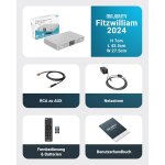 Tuner, DAB+/FM, Internet, Bluetooth, Silber, Majority Fitzwilliam 2024, GEPRÜFT