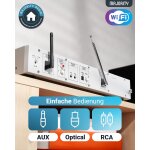 Tuner, DAB+/FM, Internet, Bluetooth, Silber, Majority Fitzwilliam 2024, GEPRÜFT