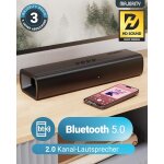 Soundbar für TV Geräte, HDMI ARC, BT, USB & AUX,Majority NAGA40, GEPRÜFT WIE NEU