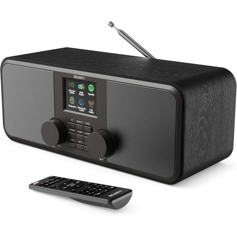 Internet- & DAB+ Radio, BT, Line-Out, Spotify, Wecker, Majority Rostock, WIE NEU