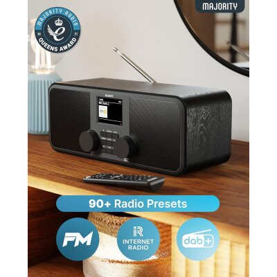 Internet- & DAB+ Radio, BT, Line-Out, Spotify, Wecker, Majority Rostock, WIE NEU