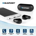 Kopfhörer In Ear, Blaupunkt BTW 10, Ladecase, BT 5.0,TWS,Schwarz, GEPRÜFT - GUT