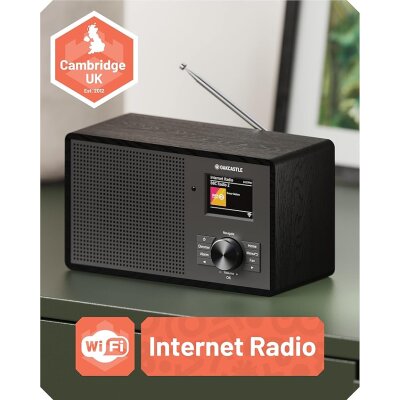Internetradio mit WLAN, DAB+/FM & Bluetooth, Oakcastle IR200, GEPRÜFT - GUT