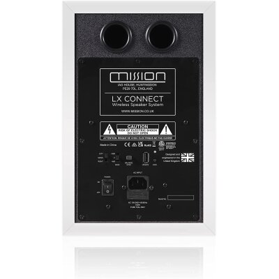 Wireless Lautsprecher, Mission LX-Connect 2.0, 120W, HDMI ARC Lux White, WIE NEU