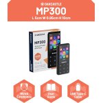 MP3-Player 64 GB, BT, microSD bis 128 GB, 50 h Akku, MP300, Oakcastle, Geprüft