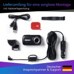 Dashcam,1080p@60fps, SD-Card, GPS, WiFi & Parkmodus, Nextbase NBDVR322GW, AKKU DEFEKT